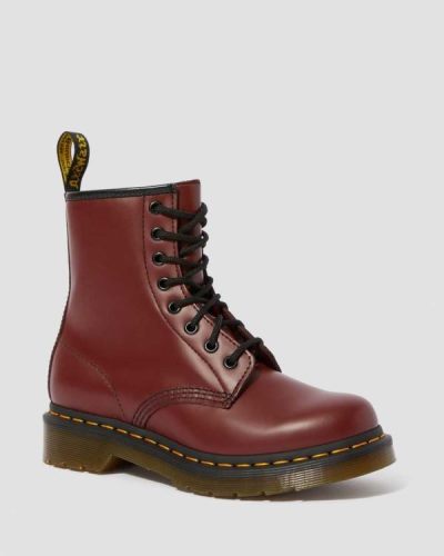 Botas Con Cordones Dr Martens 1460 Smooth Cuero Para Mujer DR4682N